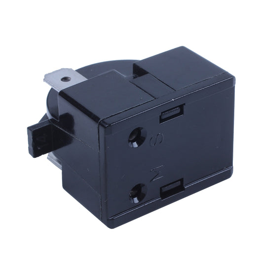 3 Pin 12Ohm Resistance Terminals Refrigerator PTC Starter Relay by buy2fix