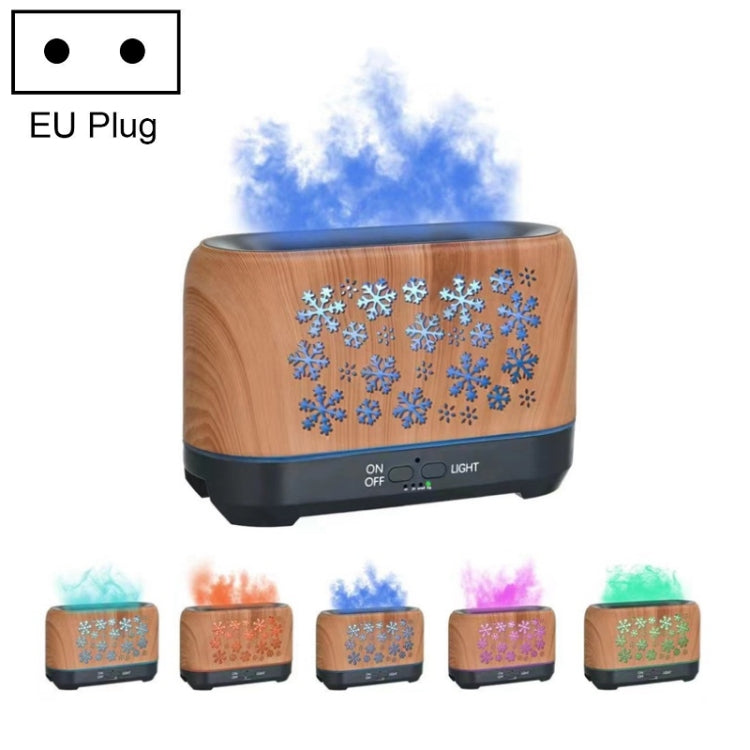 Home Colorful Simulation Flame Incense Smoked Lamp Humidifier, Model:Without Remote Control(EU Plug) - Air Purifiers & Accessories by buy2fix | Online Shopping UK | buy2fix