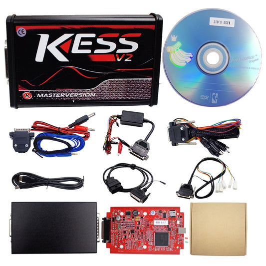 V2 V5.017 EU ECM Titanium Winols KESS 4 LED Online Master Version ECU OBD 2 Car / Truck Programmer Tool by buy2fix