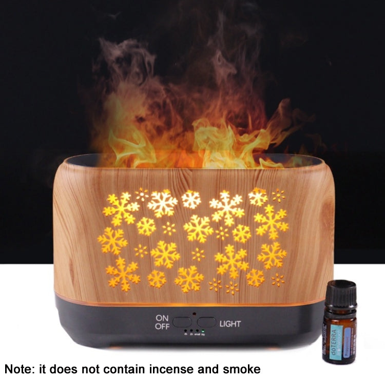 Desktop 3D Simulation Flame Incense Smoked Machine Humidifier, Colour:White(EU Plug) by buy2fix