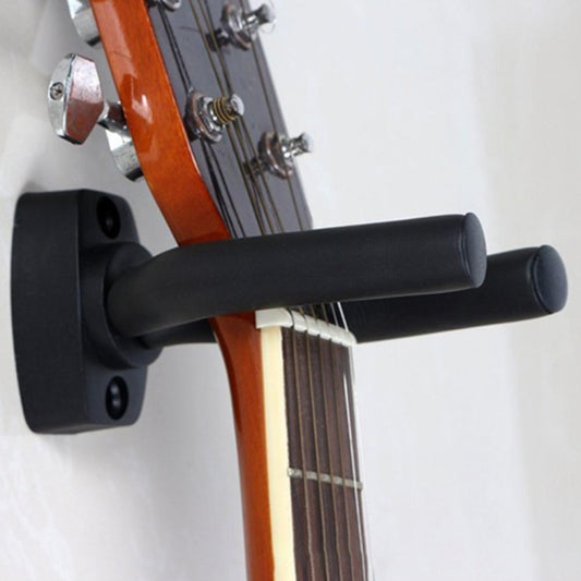 Metal Wall Hook for Guitar / Ukulele(Black) by buy2fix