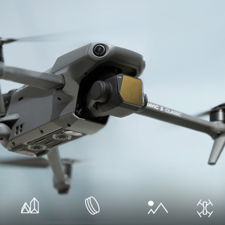 for DJI Mavic 3 Classic PGYTECH Multi-layer Coated Filter, Specification:UV by PGYTECH