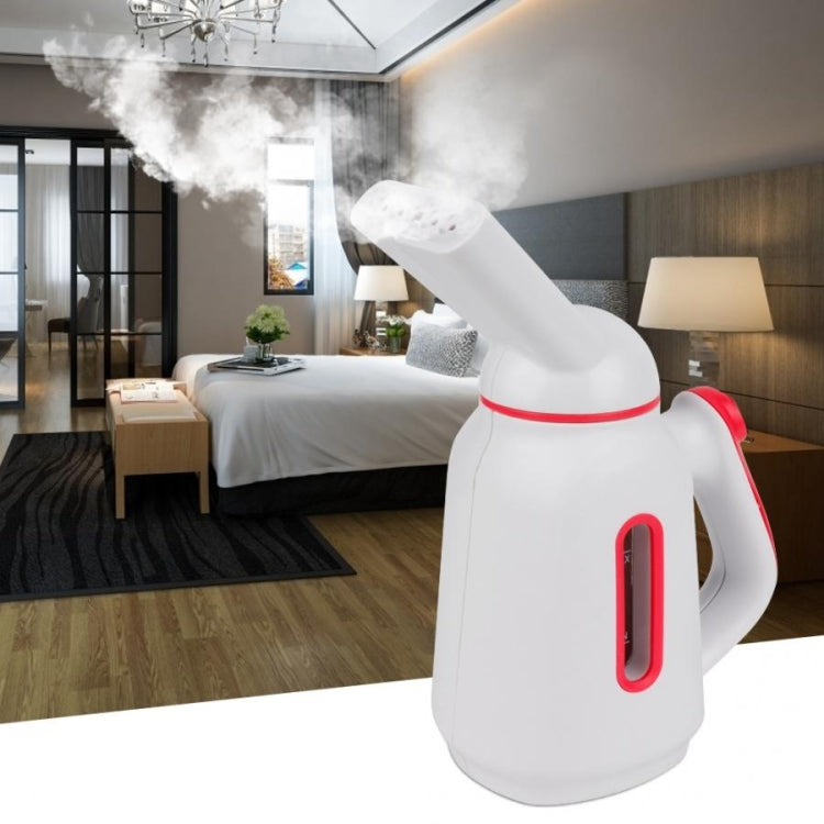 Mini Handheld Hanging Machine Dual-power Steam Brush Iron Garment Steamer(White + Black) by buy2fix