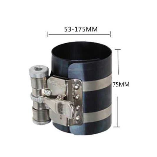 2 PCS Piston Ring Compressor Shrinker Piston Ring Installation Tool Engine Repair Tool, Specification: 3 inch by buy2fix