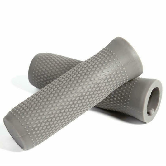 A Pair For Xiaomi Electric Scooter Silicone Car Handles Replace Non-slip Car Handles, Size:One Size(Light Grey) by buy2fix