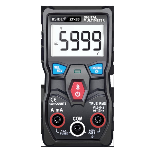 BSIDE ZT-5B Smart Bluetooth 6000 Words Automatic Range Digital Multimeter by BSIDE