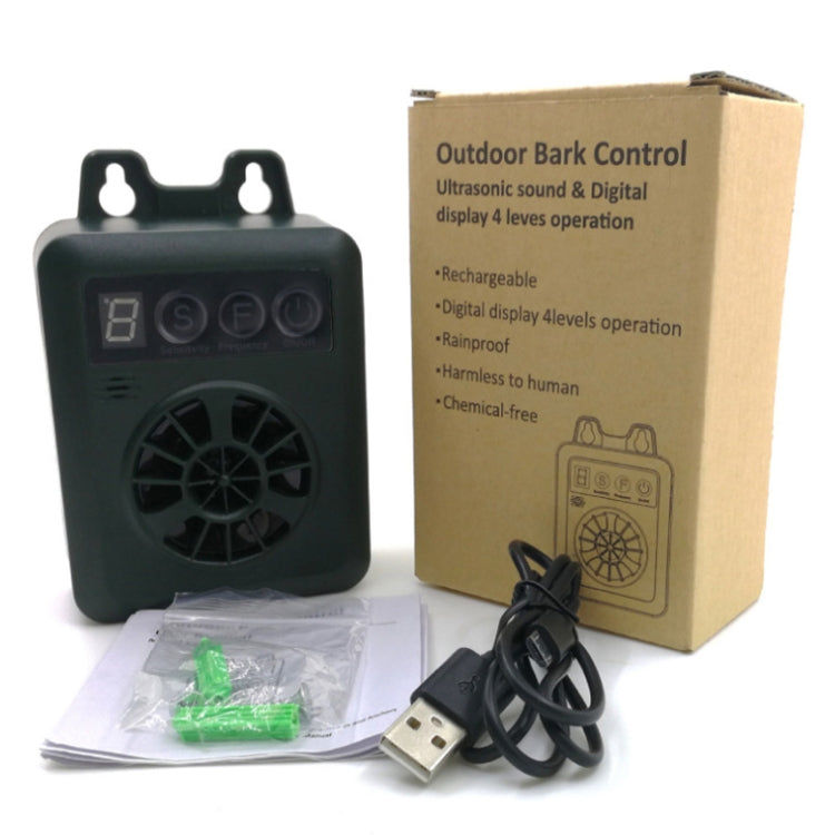 K6 USB Rechargeable Ultrasonic Bark Arrester Repeller Anti-Barking Dog Training by buy2fix