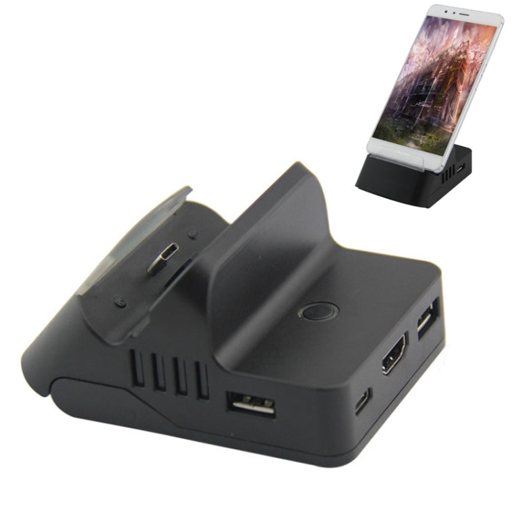 Video Projection Converter Cooling Portable Charging Base For Switch, Color of the product: Keyboard and Mouse - Charger & Power by buy2fix | Online Shopping UK | buy2fix