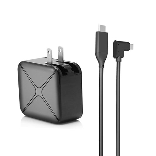 Multi-Function Projection And Charging AC Adapter Base Support Android/PC/Lite For Switch, Specifications:Black+US Plug by buy2fix