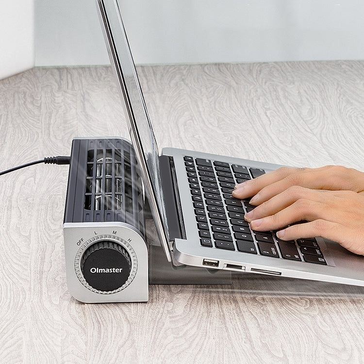 Olmaster Notebook High Air Volume Radiator USB Fan Bracket, Style:Round CF-1691 by Olmaster