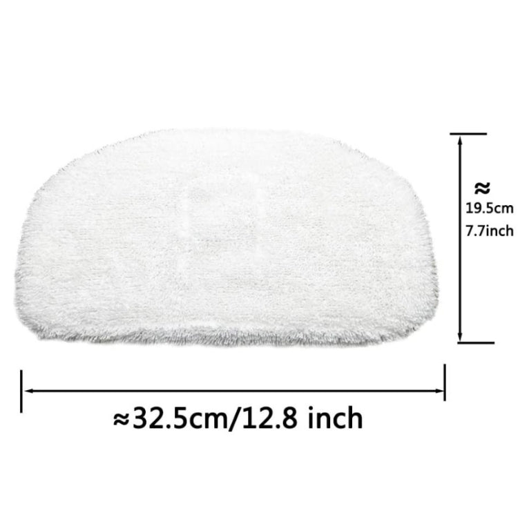 Steam Mop Cloth Cover Accessories For Bissell 1940/1440, Specification: Single White by buy2fix