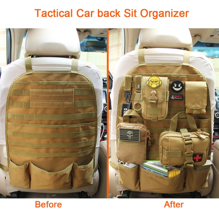 Car Seat Back Storage Hanging Bag(Army Green) by buy2fix
