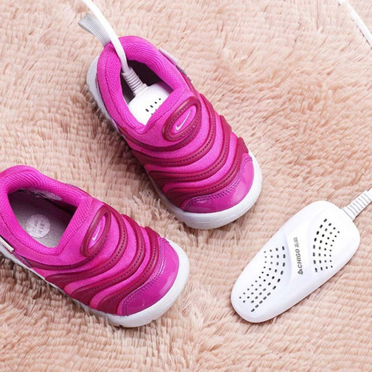Chigo 220V Shoe Dryer Household Adult And Child Warm Shoe Dryer, CN Plug, Style:Children White Timing by buy2fix