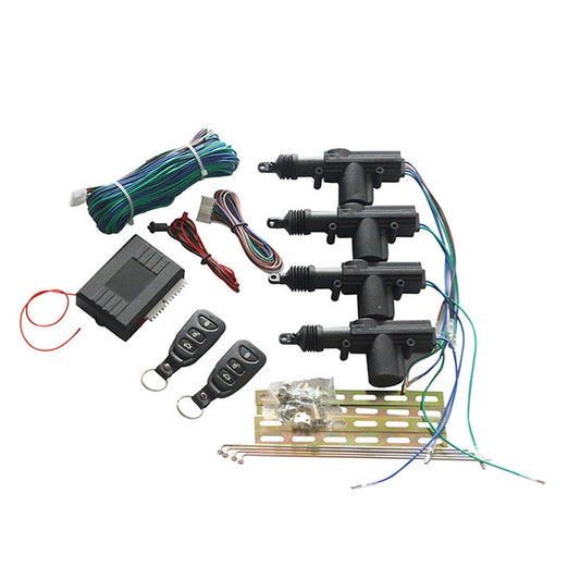 7pcs /Set Car Remote Control Central Lock Keyless Entry System With Motor, External Speaker, Double Flashing Prompt by buy2fix