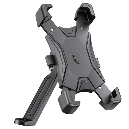 Electric Car Rearview Mirror Mobile Phone Bracket Bicycle Mobile Phone Bracket Motorcycle Handle Mobile Phone Bracket Riding Bracket, Colour: Motorcycle Rearview Mirror by buy2fix