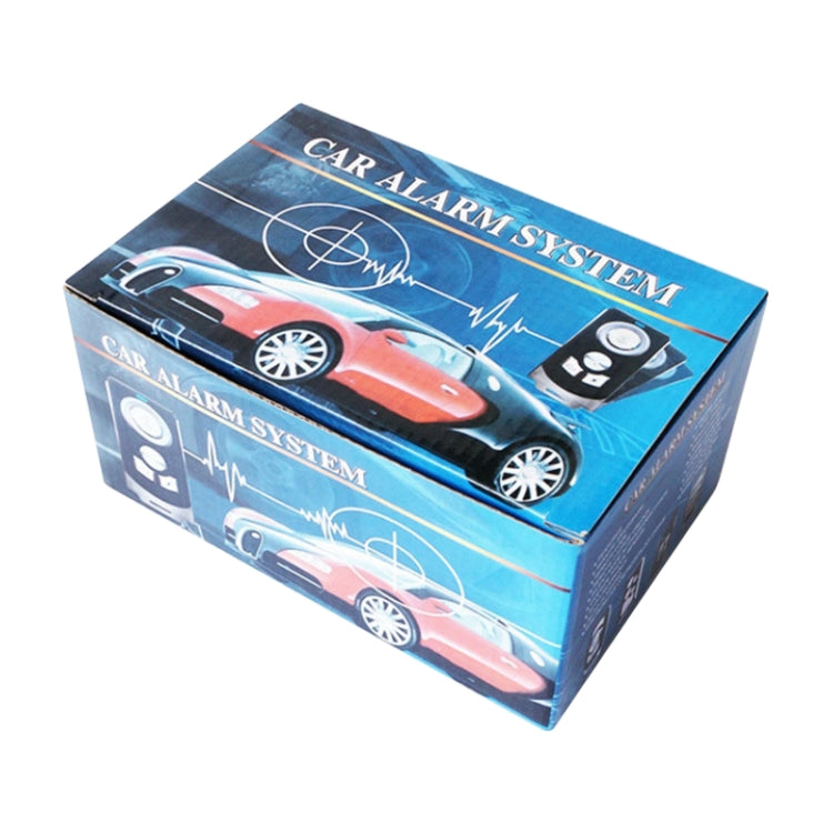 2 Set Universal Sound And Light Car Alarm 12V Vehicle Alarm System Bullet Key Remote Control by buy2fix