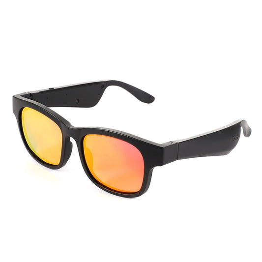 A12 Smart Bluetooth Audio Sunglasses Bluetooth Glasses(Red Gold) by buy2fix