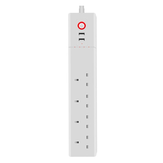Home Office Wifi Mobile Phone Remote Control Timer Switch Voice Control Power Strip, Line length: 1.5m(UK Plug) by buy2fix
