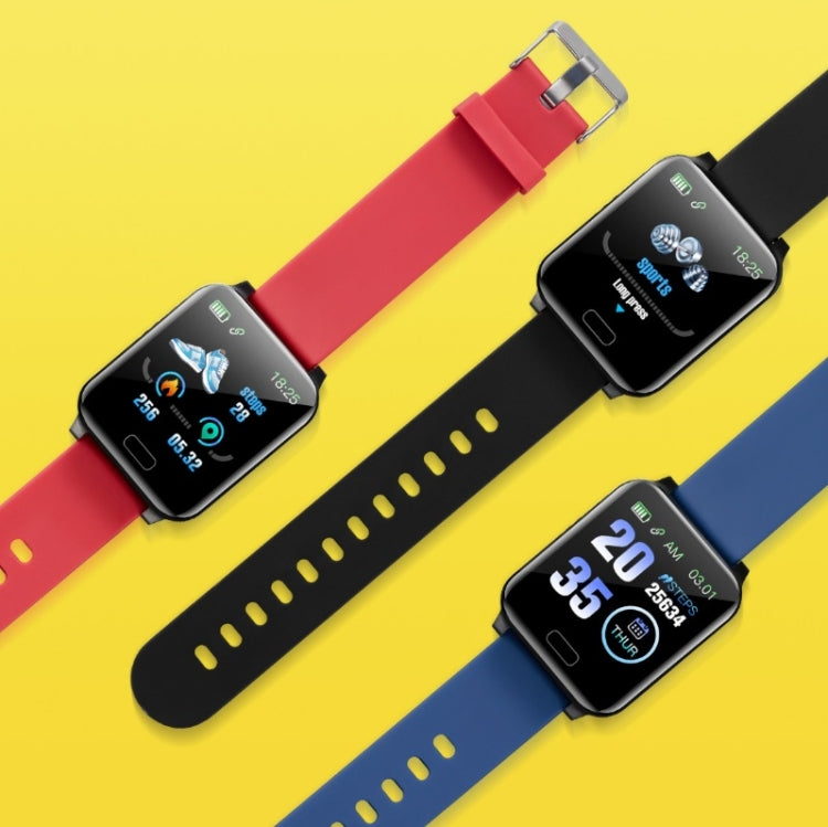 Y12 1.1 inch Screen Smart Bracelet, IP67 Waterproof, Support NFC/ Bluetooth Call/ Sleep Monitoring/ Heart Rate Monitoring/ Blood Pressure Monitoring(Red) by buy2fix