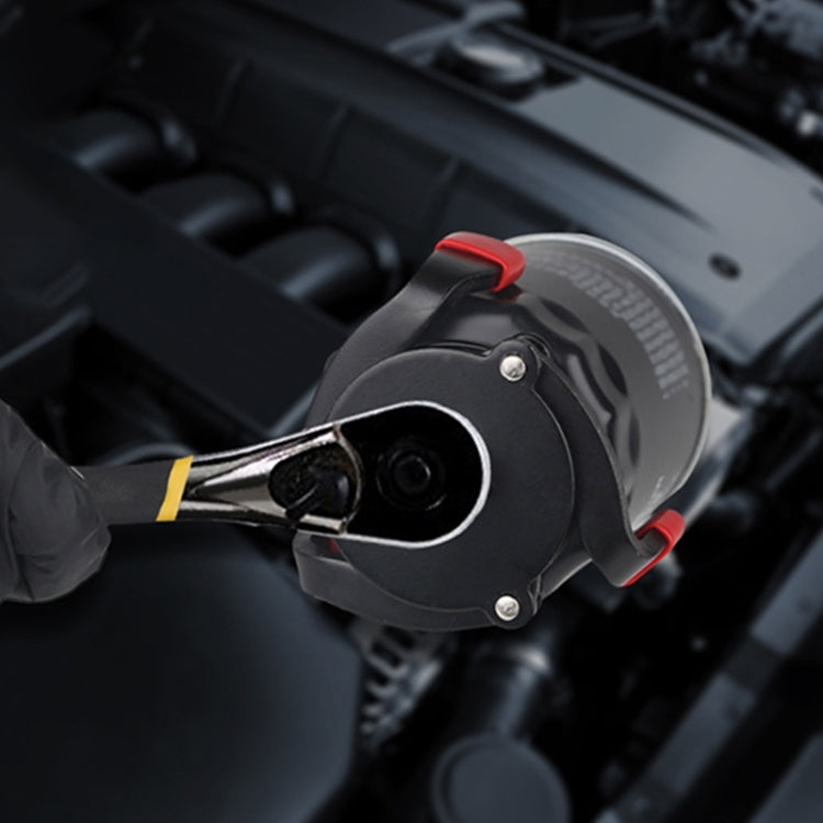 Car Repair Tools Oil Filter Wrench Tool with 3 Jaw Remover Tool for Cars Filter Removal Tool 3/8 inch Interface(Red) by buy2fix