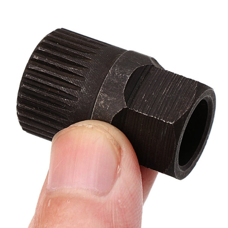 Spline Alternator Clutch Free Wheel Pulley Removal Tools Installations Socket(Black) by buy2fix