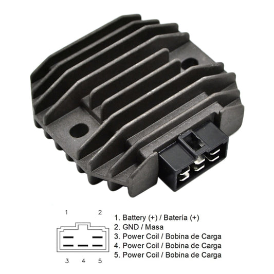 2005.1.2 Motorcycle Rectifier For Kawasaki ZZR600 / ZX600D / 1990-1992 by buy2fix