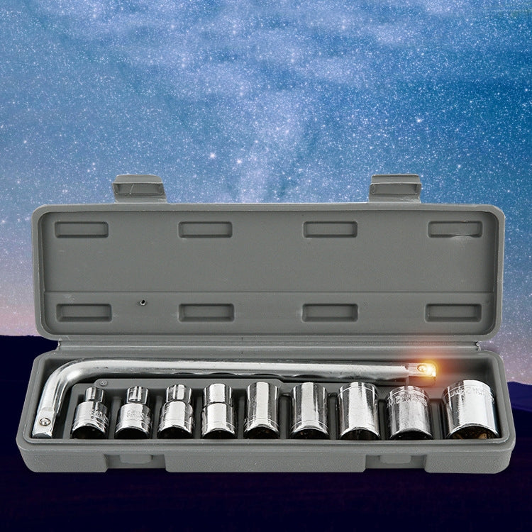 10 In1 Wrench Socket Repair Casing Toolbox Set Quick Multi-Function Screw Unloading Hardware Tool by buy2fix