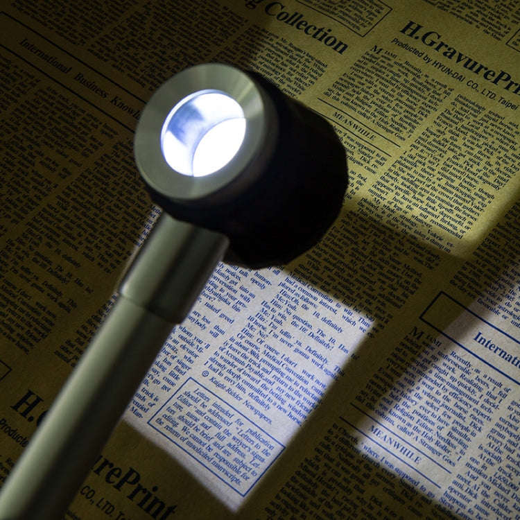 Handheld With Scale With 3 Lights 45 Times Magnifying Glass High-Definition Double Lens Magnifying Glass by buy2fix