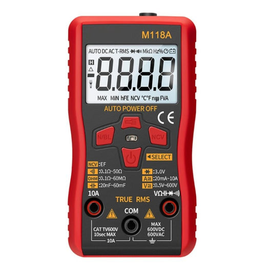 ANENG M118A High-Precision Automatic Range Multimeter Multi-Function Small Electrician Instrumentation Digital Universal Meter by ANENG