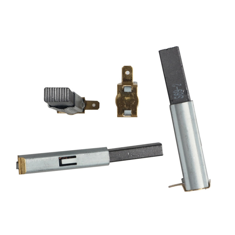 5 PCS Industrial Vacuum Cleaner/Suction Machine Accessories Motor Carbon Brush for Jieba / Baiyun BF501/502 by buy2fix