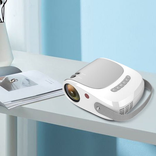 H5 180 ANSI 1280x800 HD Projector With Remote Control, Android 8.0, Support HDMI / USB / TF Card / AV, Version: Smart Version by buy2fix