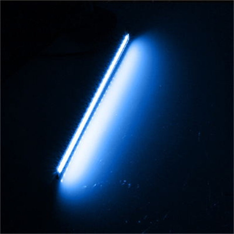 17cm Universal Waterproof Daytime Running Light COB DRL LED Car Lamp External Lights(Blue) by buy2fix