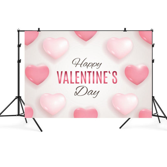 2.1m x 1.5m Valentines Day Photo Party Layout Props Photography Background Cloth(002) by buy2fix