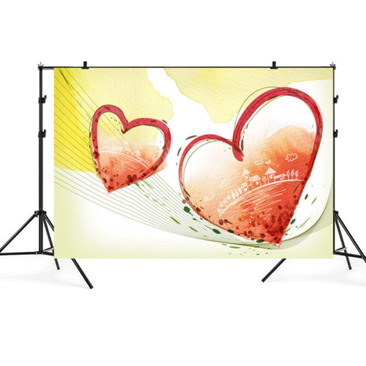 2.1m x 1.5m Valentines Day Photo Party Layout Props Photography Background Cloth(005) by buy2fix