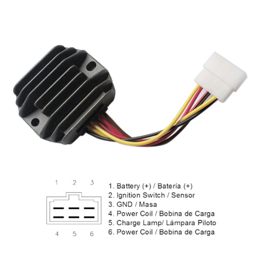 2011.10 Motorcycle Rectifier For 170 15A M70121 21066-2056 M97348 by buy2fix
