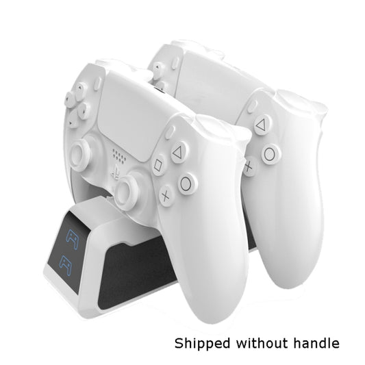Controller Charger Game Controller Dual Charger For PS5(White) by buy2fix
