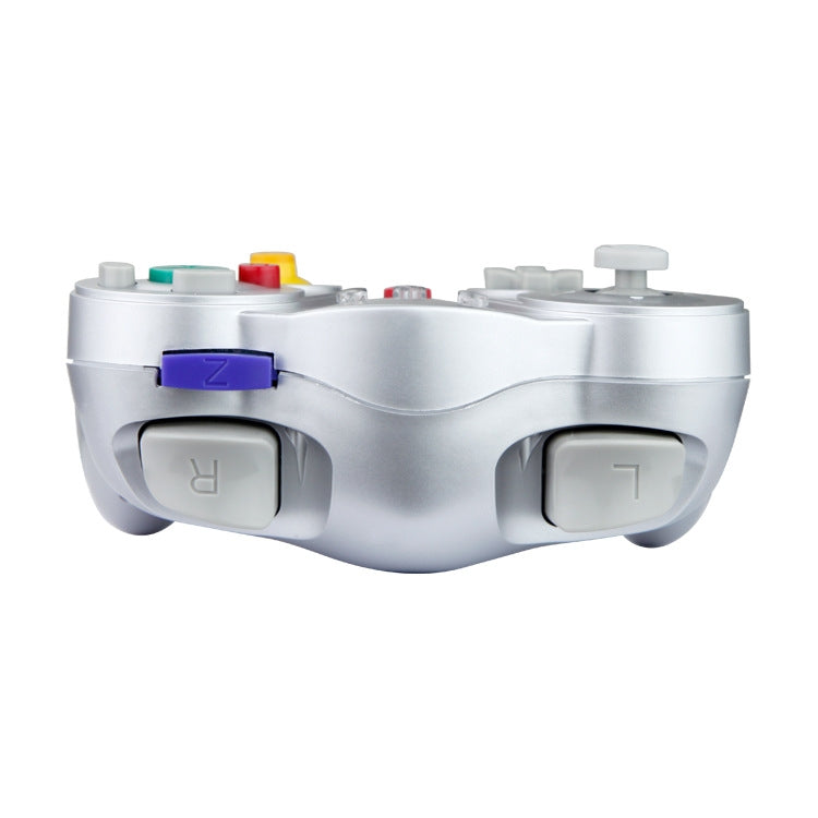 HY-5201 2.4HGz Wireless Gamepad For Nintendo NGC, Color of the product: Silver by buy2fix