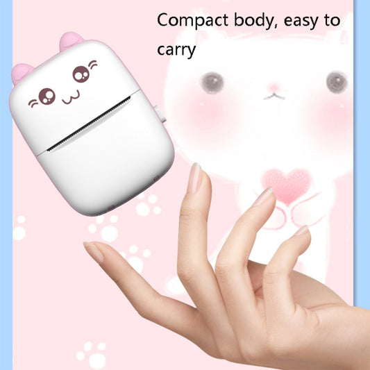 C9 Mini Thermal Printer Bluetooth Photo Printer Student Homework Mistakes Collections Printer(English Version Pink) by Huawei