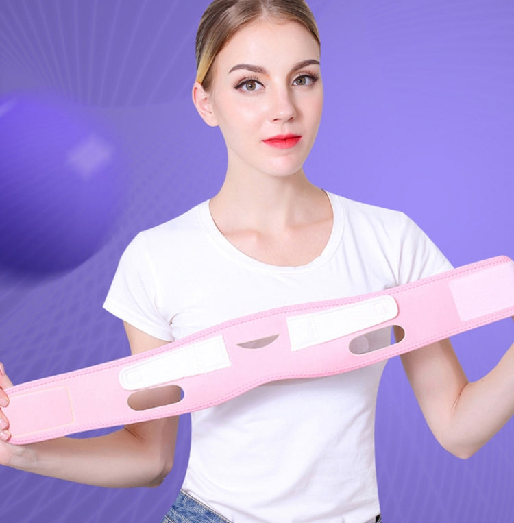 074 Skin Tone Enhanced Version For Men And Women Face-Lifting Bandage V Face Double Chin Shaping Face Mask by buy2fix