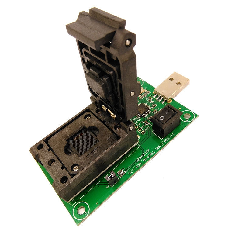 EMCP221 Flip Shrapnel To USB Test Socket Burn Socket by buy2fix