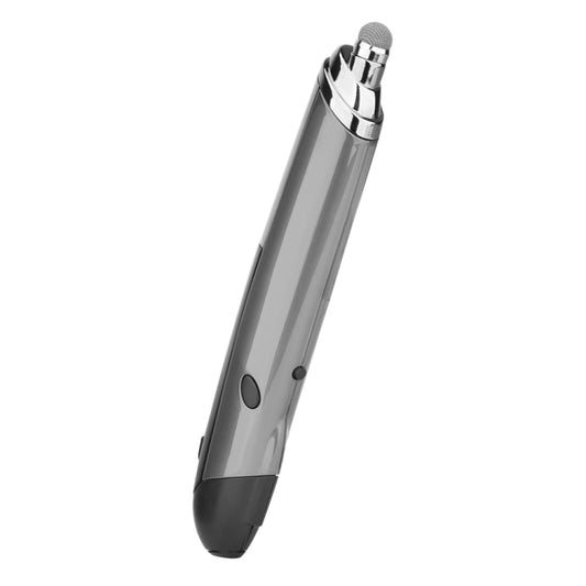 PR-08 1600DPI 6 Keys 2.4G Wireless Electronic Whiteboard Pen Multi-Function Pen Mouse PPT Flip Pen(Silver Gray) by buy2fix