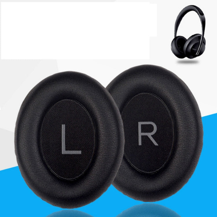 A Pair For BOSE NC700 Headset Earmuffs Headset Sponge Sleeve(Black Earphone Cover + Cushion) by buy2fix