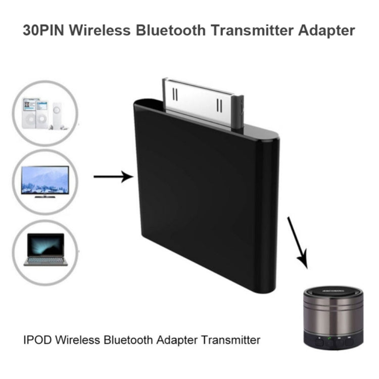 IPF01 30 Pin Bluetooth4.1 Audio Transmitter For IPod Random Colour Delivery by buy2fix