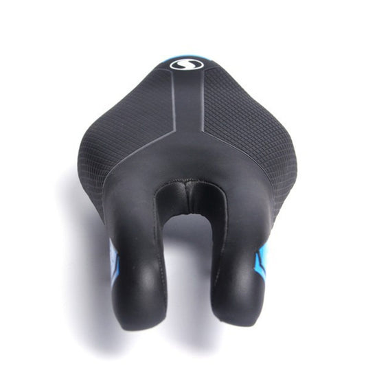 STARBK Mountain Bike Saddle Seat Cushion Road Bike Bicycle Seat(Black Blue) by STARBK