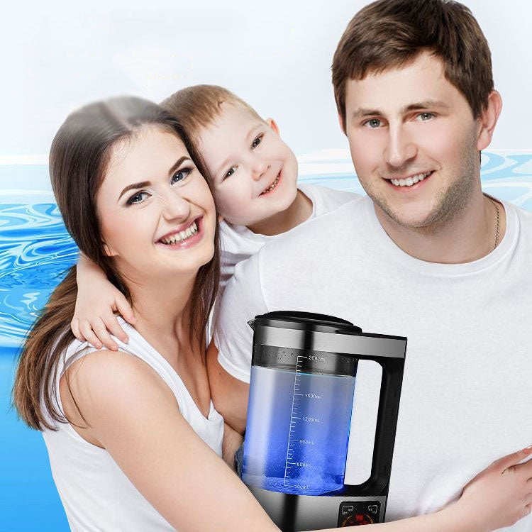 2L Heating Constant Temperature Hydrogen-Rich Water Machine Micro-electrolysis Water Kettle, EU Plug by buy2fix