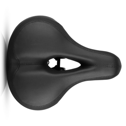 Reflective Seat Bicycle Seat Bicycle Saddle Seat(Black) by buy2fix