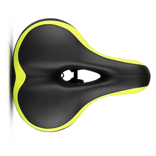 Reflective Seat Bicycle Seat Bicycle Saddle Seat(Black Green) by buy2fix