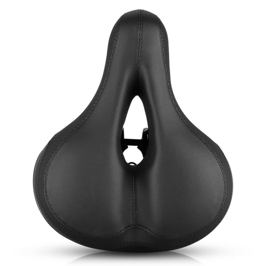 Reflective Spring Saddle Mountain Bike Seat Bicycle Seat Bicycle Seat(Black) by buy2fix