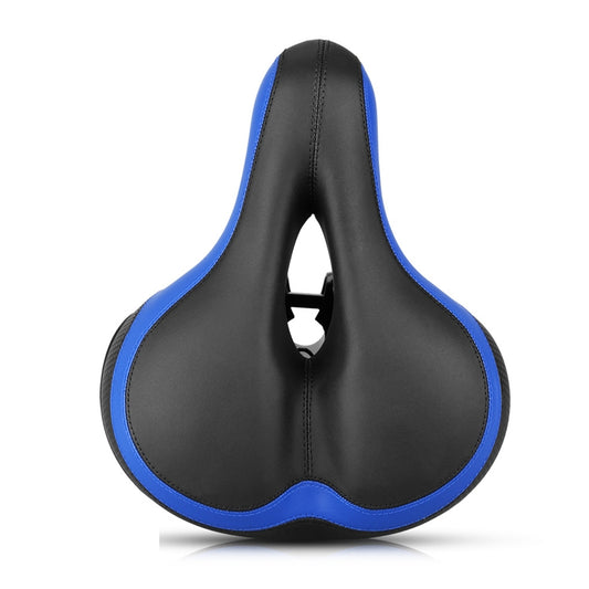 Reflective Spring Saddle Mountain Bike Seat Bicycle Seat Bicycle Seat(Black Blue) by buy2fix
