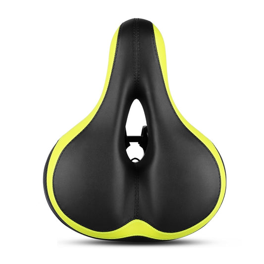 Reflective Spring Saddle Mountain Bike Seat Bicycle Seat Bicycle Seat(Black Green) by buy2fix